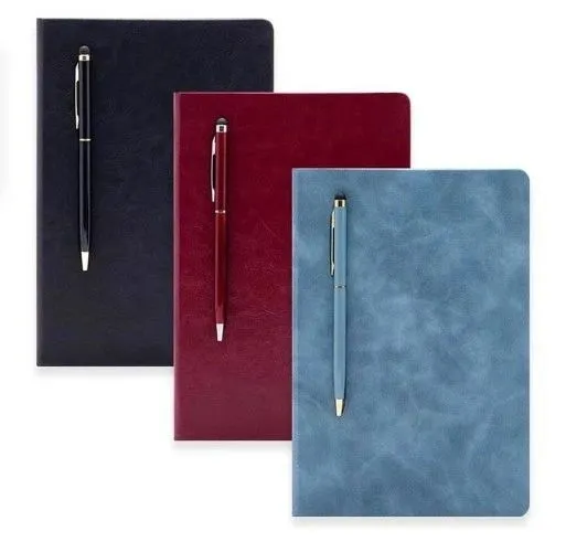 Customized high top quality custom branded office magnetic pen hold journal design and printing in Lagos, Abuja, Nigeria, Africa