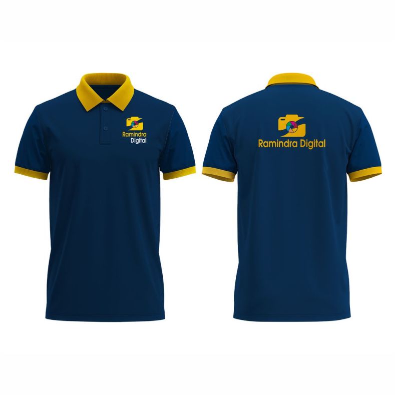 Customized high top quality custom branded polo t-shirt design and printing in Lagos, Abuja, Nigeria, Africa