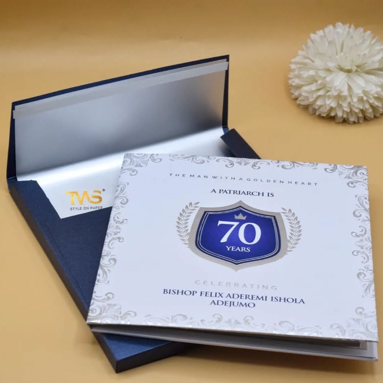 best high top quality custom branded customized square birthday brochure design and printing in Lagos, Abuja, Nigeria, Africa.