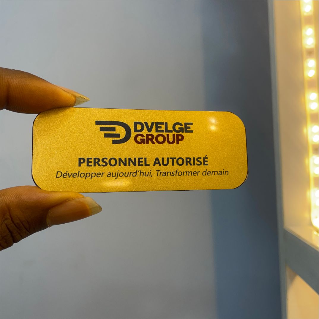 Customized high best quality top branded custom company office magnetic name tag design and printing in Lagos, Abuja, Nigeria, Africa.