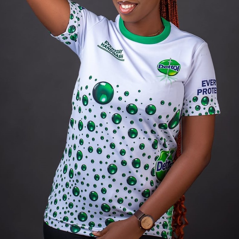 Best high top quality customized branded corporate company office round neck t-shirt design and printing in Lagos, Abuja, Nigeria, Africa.