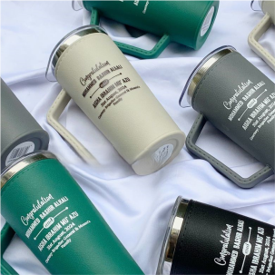 Customized high best quality top branded custom retractable promotional luxury corporate leather tumbler wedding souvenir gift item design and printing in Lagos, Abuja, Nigeria, Africa.