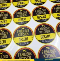 Customized branded best high top quality custom luxury premium product sticker label design and printing in Lagos, Abuja, Nigeria, Africa.
