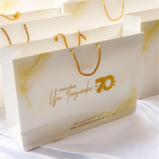 best high top quality custom branded customized office promotional retractable birthday gift paper bag souvenir item design and printing in Lagos, Abuja, Nigeria, Africa.