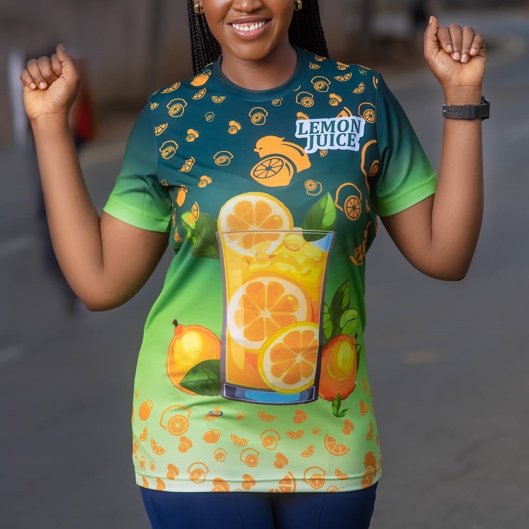 Best high top quality customized branded corporate company office round neck t-shirt design and printing in Lagos, Abuja, Nigeria, Africa.