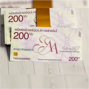 High best top quality customized branded custom premium retractable dummy currency note money props  design and printing
                                                        in Lagos, Abuja, Nigeria, Africa.