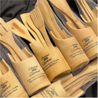 Customized high best quality top branded custom retractable promotional luxury premium event bamboo spatula spoon set souvenir gift item design and printing in Lagos, Abuja, Nigeria, Africa.