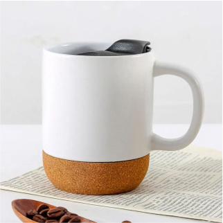 Top high best quality customized branded standard fancy retractable promotional luxury premium cork bottom coffee mug design and printing in Lagos, Abuja, Nigeria Africa.