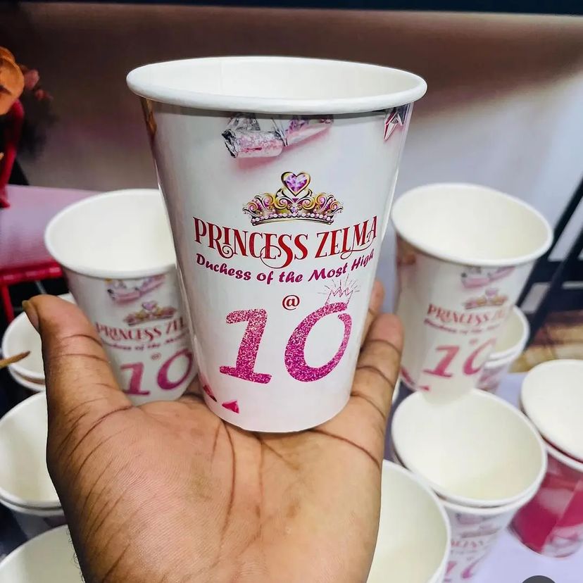best quality customized birthday paper coffee cup personalized birthday gift items paper cup printing in lagos nigeria