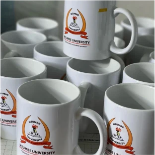 High top best quality customized branded custom retractable luxury premium promotional coated cup design and printing in Lagos, Abuja, Nigeria, Africa.