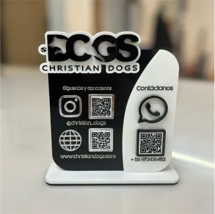 Customized high best quality top branded custom retractable promotional luxury corporate acrylic business social media signage design and printing in Lagos, Abuja, Nigeria, Africa.