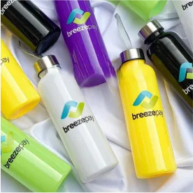 Customized high best quality top branded custom retractable promotional luxury corporate clear candy water bottle design and printing in Lagos, Abuja, Nigeria, Africa.