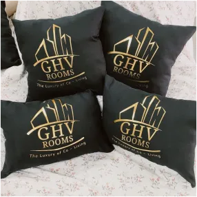 Customized high best quality top branded custom retractable promotional luxury corporate throw pillow design and printing in Lagos, Abuja, Nigeria, Africa.