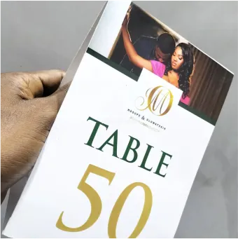 Best high top quality customized branded fashionable retractable luxury premium event table tag design and printing in Lagos, Abuja, Nigeria, Africa.