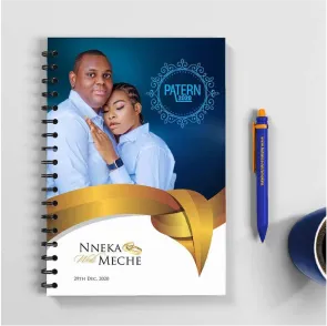High best top quality customized branded custom premium retractable wedding/marriage jotter notepad souvenir gift item design and printing
                                                        in Lagos, Abuja, Nigeria, Africa.