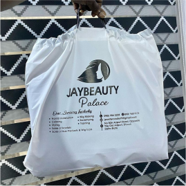 Top high best quality customized branded standard fancy drawstring nylon bag design and printing in Lagos, Abuja, Nigeria Africa.
