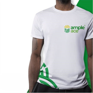 Customized high best quality top branded custom retractable promotional fashionable company office round neck t-shirt design and printing in Lagos, Abuja, Nigeria, Africa.