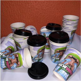 Best high top quality customized branded custom promotional retractable party paper cups design and printing in Lagos,
                                                        Abuja, Nigeria, Africa.