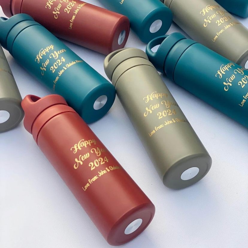 Best high top quality customized branded custom corporate company annual souvenir gift vacuum steel flask design and printing in Lagos,
                                                            Abuja, Nigeria, Africa.