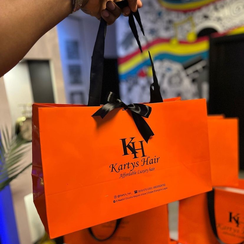 Top high best quality customized branded standard fancy retractable fashionable premium luxury business shopping paper bag design and printing in Lagos, Abuja, Nigeria Africa.