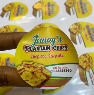 Customized branded best high top quality custom luxury premium corporate business sticker label design and printing in Lagos, Abuja, Nigeria, Africa.