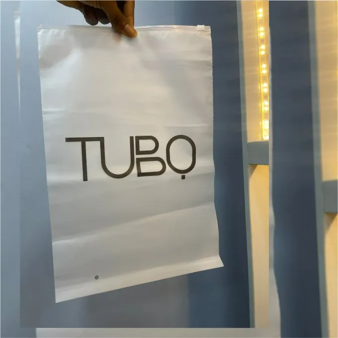 Customized high top quality custom branded company frosted ziplock nylon bag design and printing in Lagos, Abuja, Nigeria, Africa