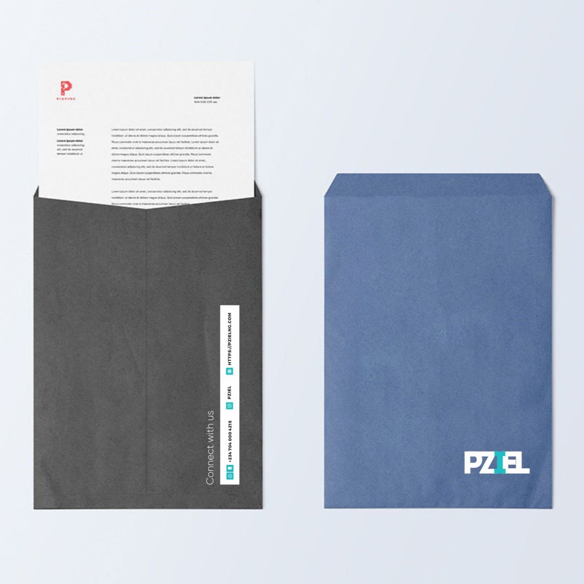 Customized high top quality custom branded c4 envelope design and printing in Lagos, Abuja, Nigeria, Africa