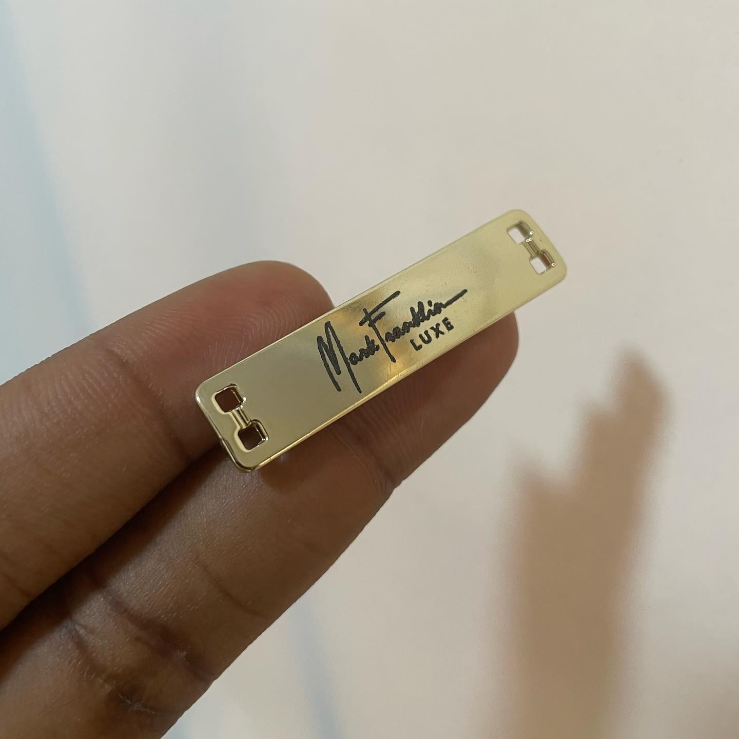 customized high
                                                        quality clothing label metal tag design & printing in lagos nigeria