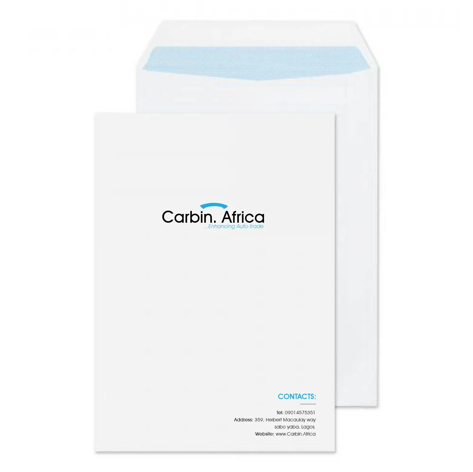 High best top quality customized branded custom c4 envelope design and printing
                                                            in Lagos, Abuja, Nigeria, Africa.