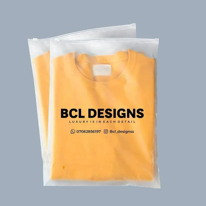 Best high top quality customized branded fashionable company frosted ziplock nylon bag design and printing in Lagos, Abuja, Nigeria, Africa.