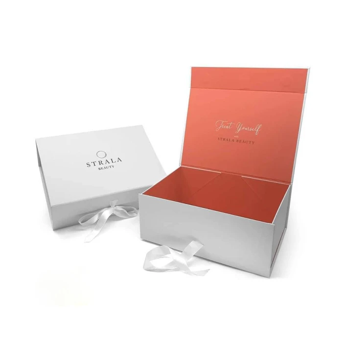 Customized high top quality custom branded promotional retractable fashionable luxury flip collapsible gift box design and printing in Lagos, Abuja, Nigeria, Africa