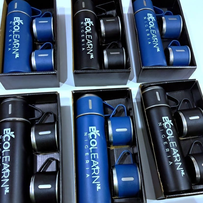 customized birthday vacuum flask set for birthday souvenirs and gift items printing in lagos nigeria