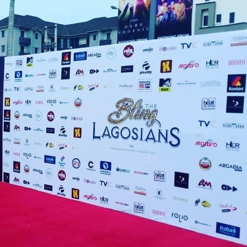 Top high best quality customized branded standard fancy retractable fashionable carpet event backdrop banner design and printing in Lagos, Abuja, Nigeria Africa.