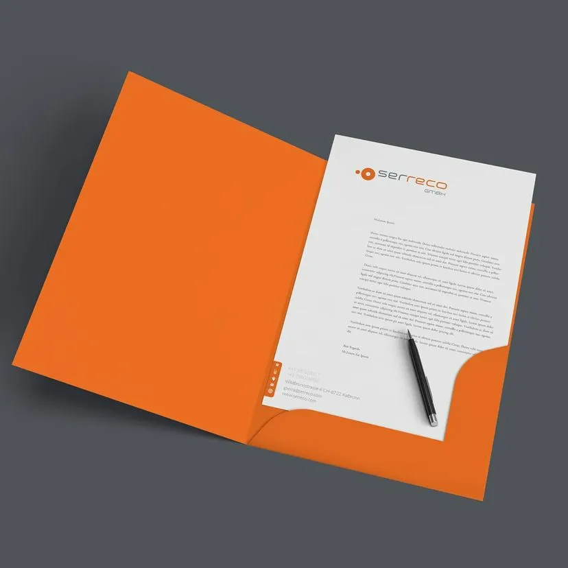 Customized high top quality custom branded presentation file holder design and printing in Lagos, Abuja, Nigeria, Africa