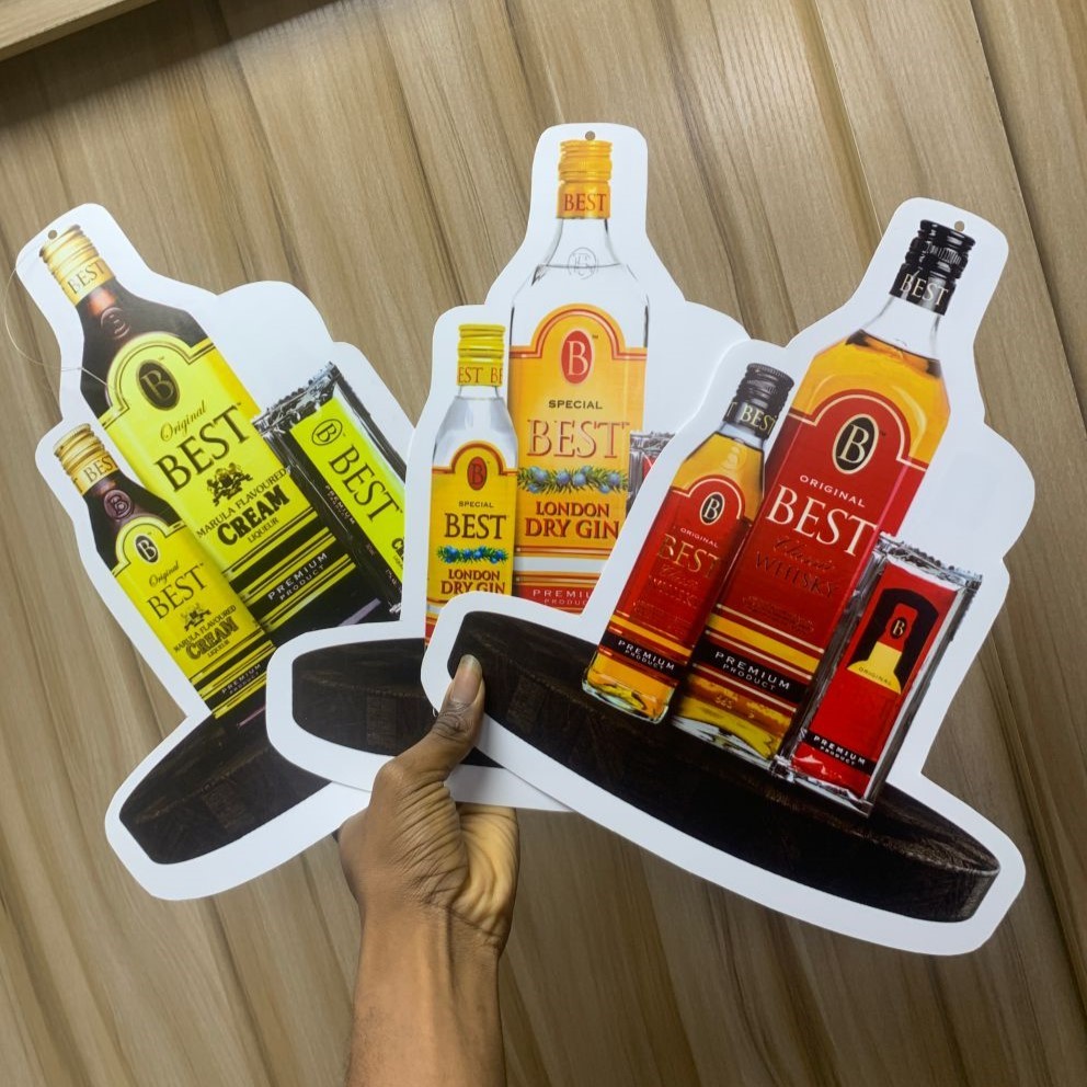 best high top quality custom branded customized office promotional retractable business advert PVC danglers design and printing in Lagos, Abuja, Nigeria, Africa.