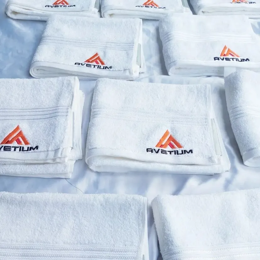 top quality custom personalized wedding souvenir embroidered face towel printing in lagos nigeria