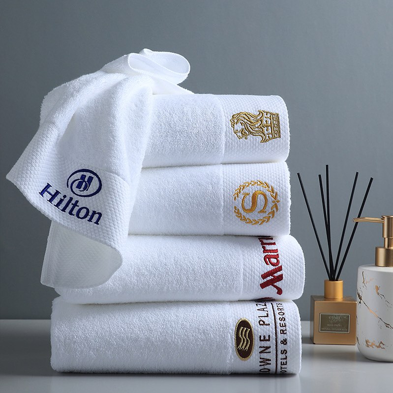 Top quality Face towel customized embroidered face towel printing in lagos nigeria