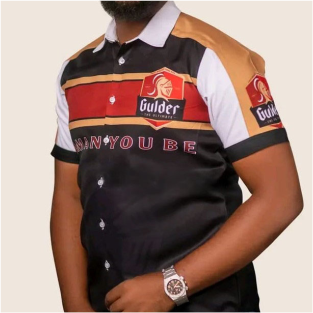 best high top quality custom branded customized retractable fashionable luxury premium corporate button up polo t-shirt design and printing in Lagos, Abuja, Nigeria, Africa.