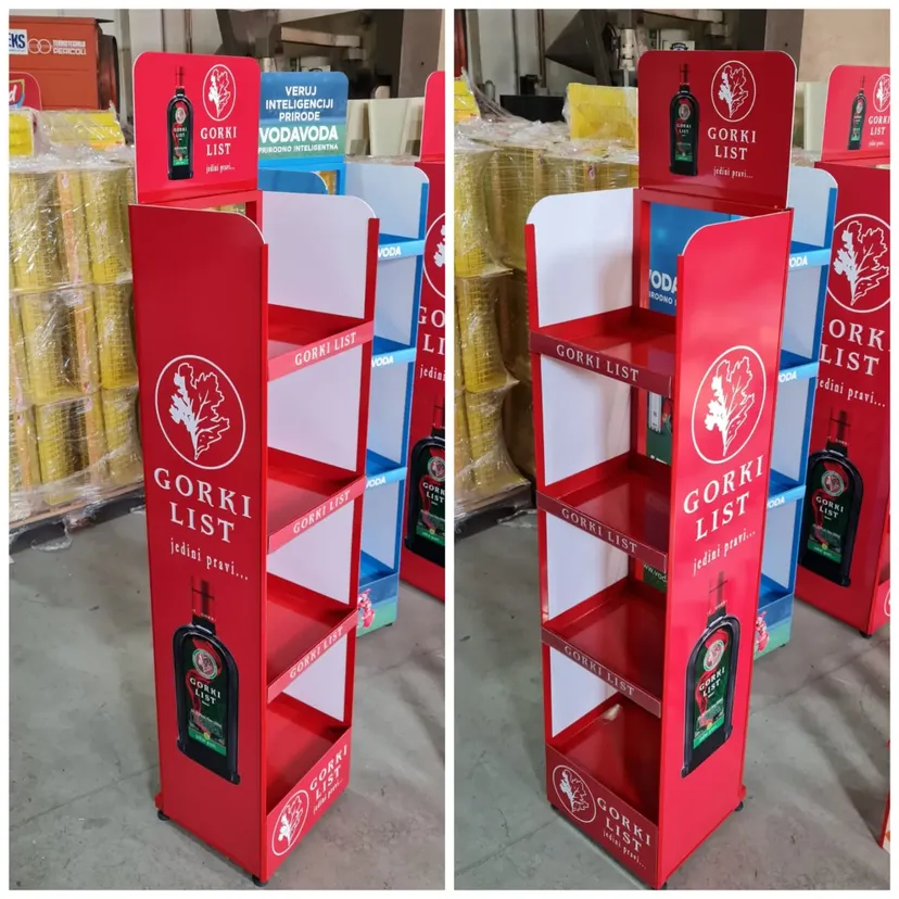 customized branded advertisement  point of sale display stand printing in lagos abuja nigeria