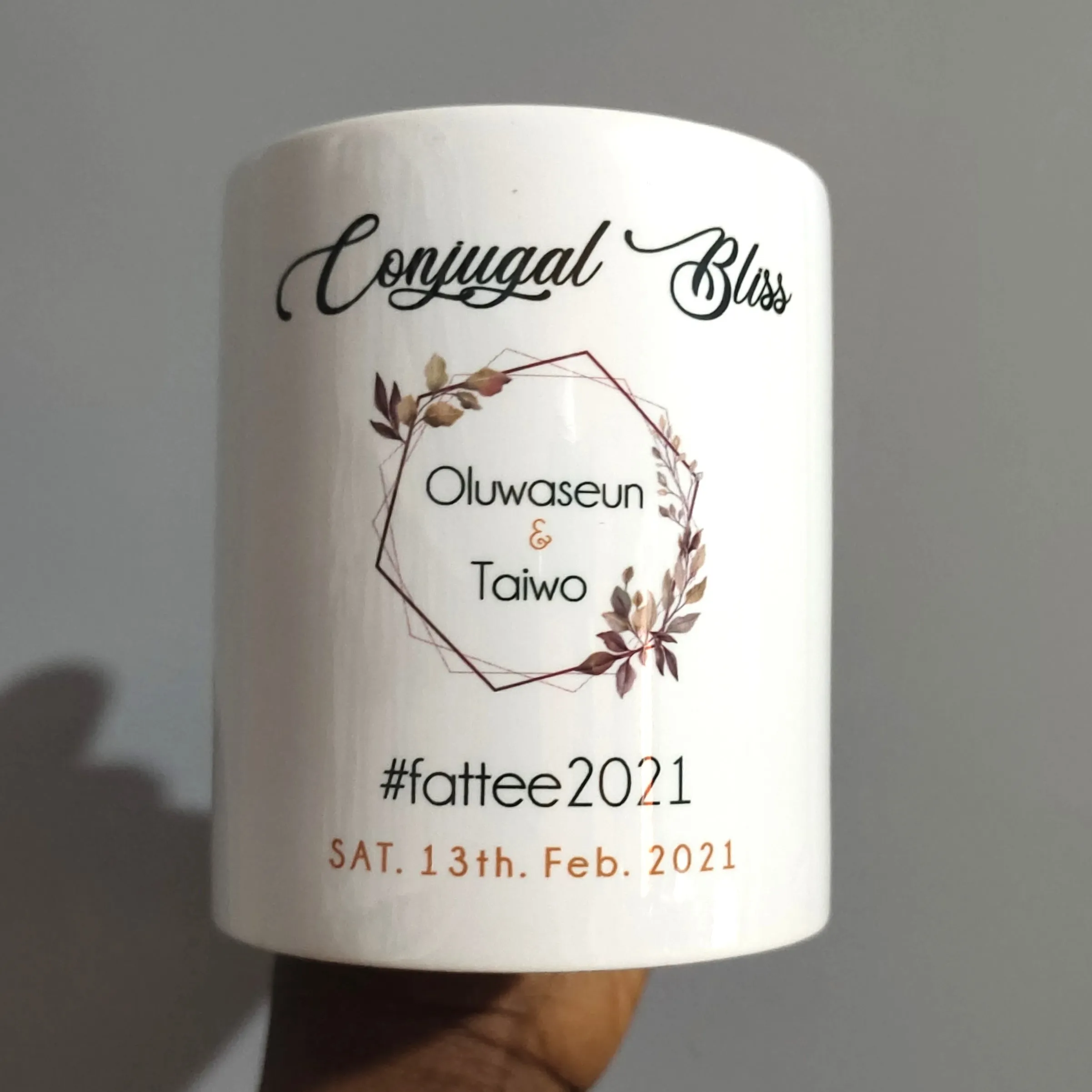 customized wedding coffee mug cup personalized wedding gift items and souvenirs coffee mug printing in lagos nigeria