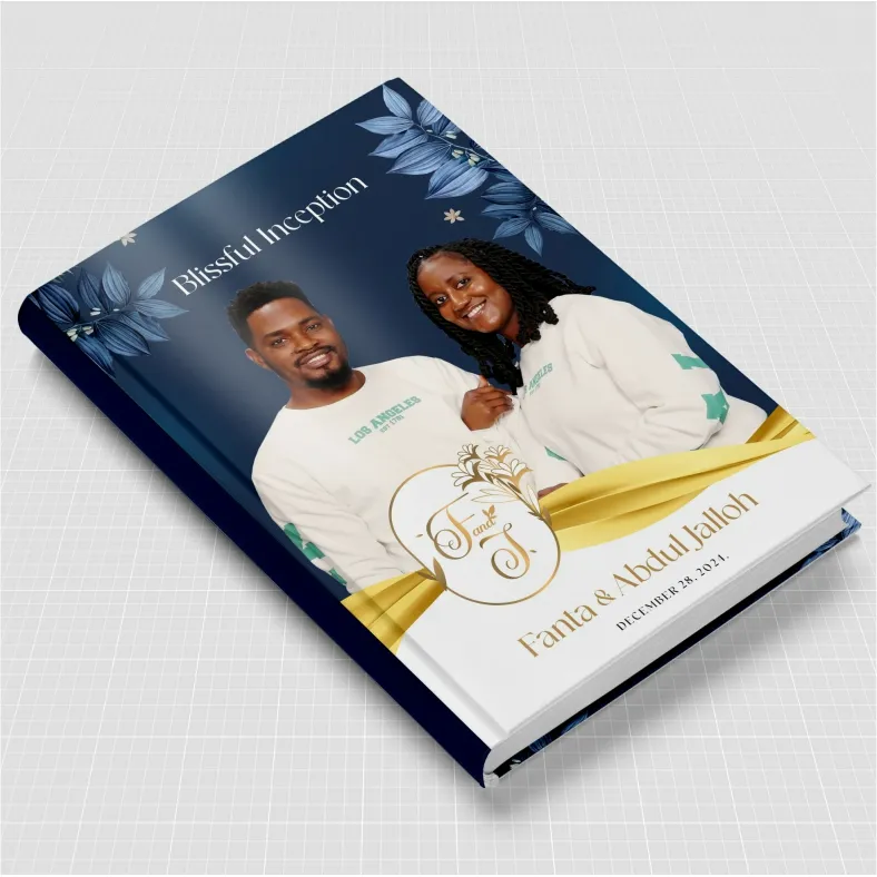 best quality wedding jotter notepads design and printing in lagos nigeria