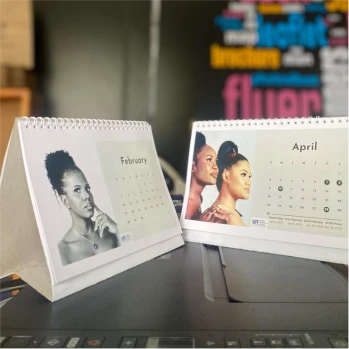Customized branded best high top quality custom luxury premium corporate table desk calendar design and printing in Lagos, Abuja, Nigeria, Africa.