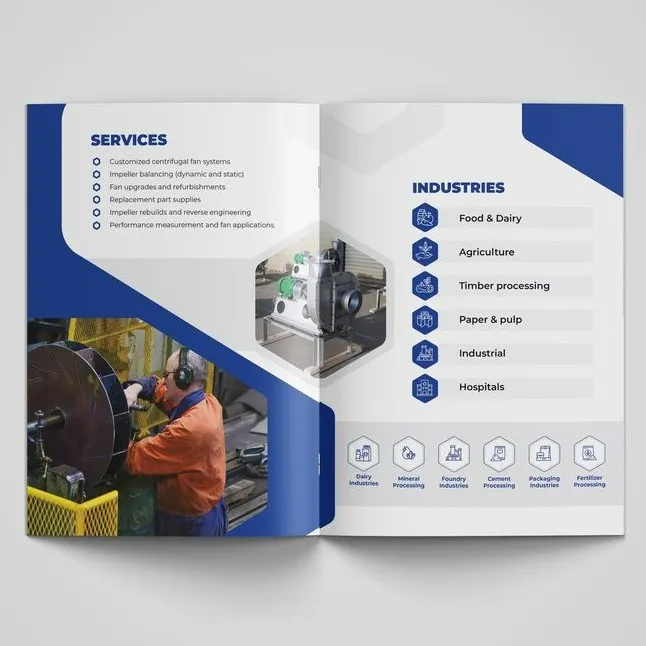 High top best quality customized branded custom retractable company bi-fold brochure design and printing in Lagos, Abuja, Nigeria, Africa.