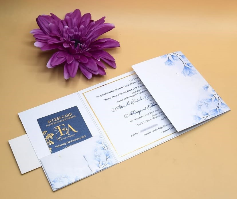 top quality wedding invitation card marriage wedding invitation card set with wedding access card and driver meals card in lagos nigeria