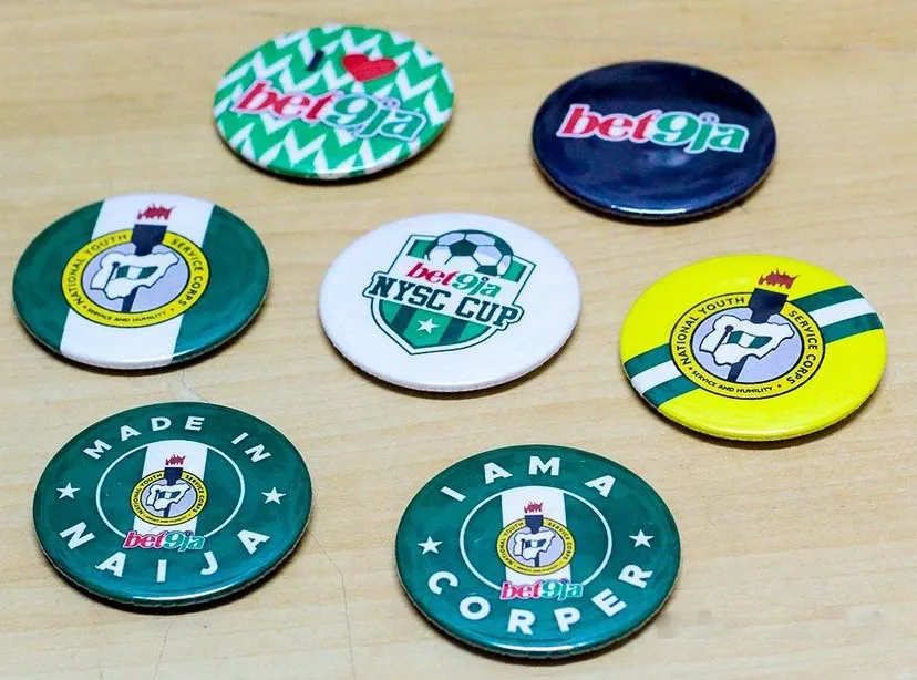 custom component button
                                                        badge pin tags for school, business, company logo branded component button badge in lagos abuja Nigeria