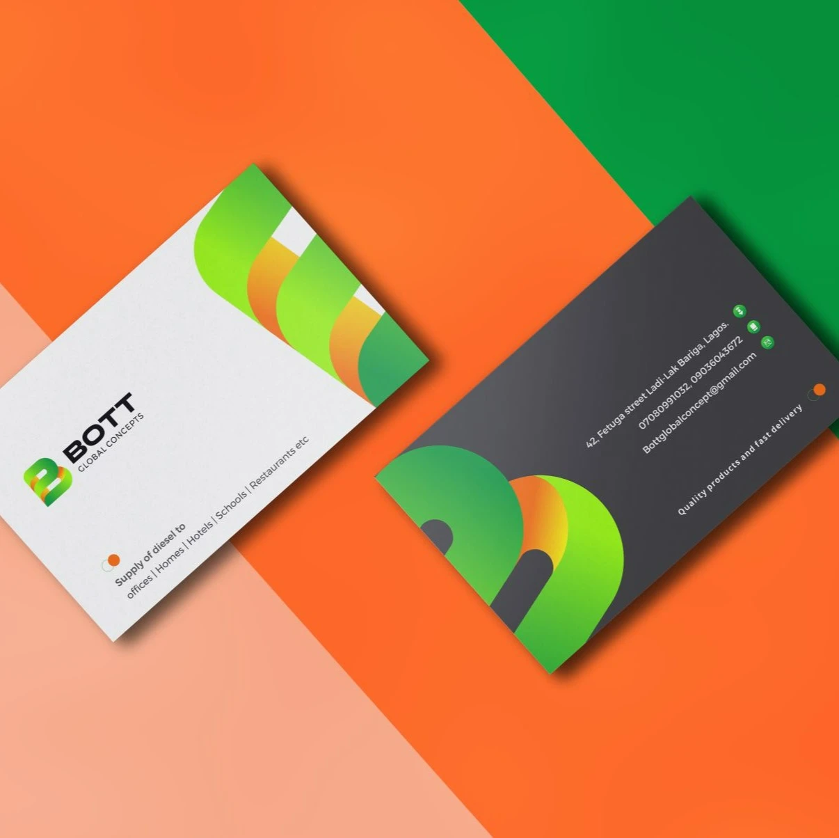 custom branded best and high top quality customized standard business card design and printing in lagos, abuja, nigeria, africa