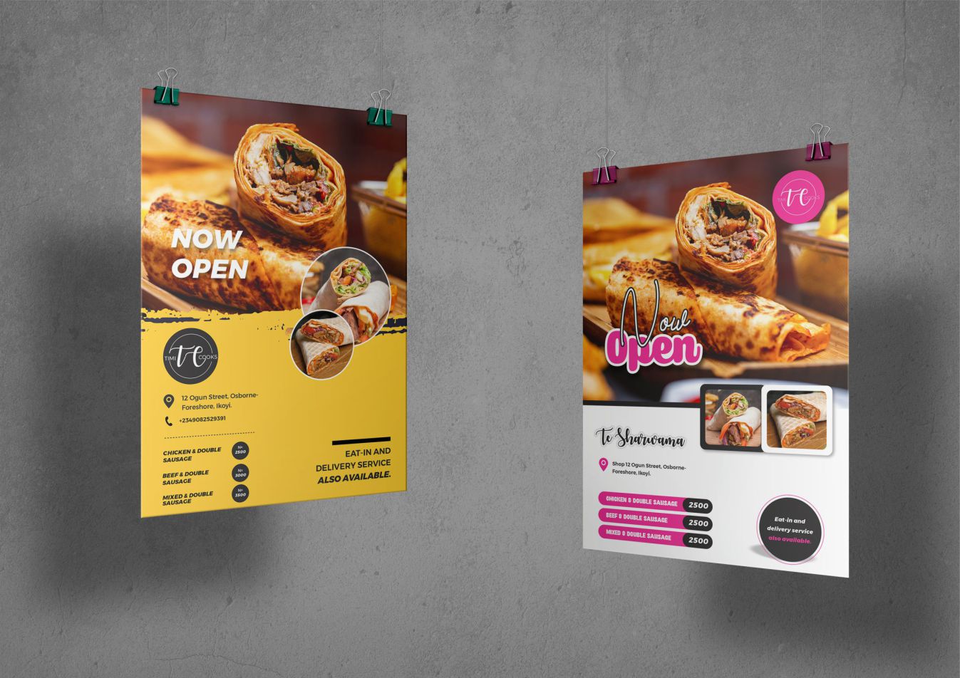 creative product poster design