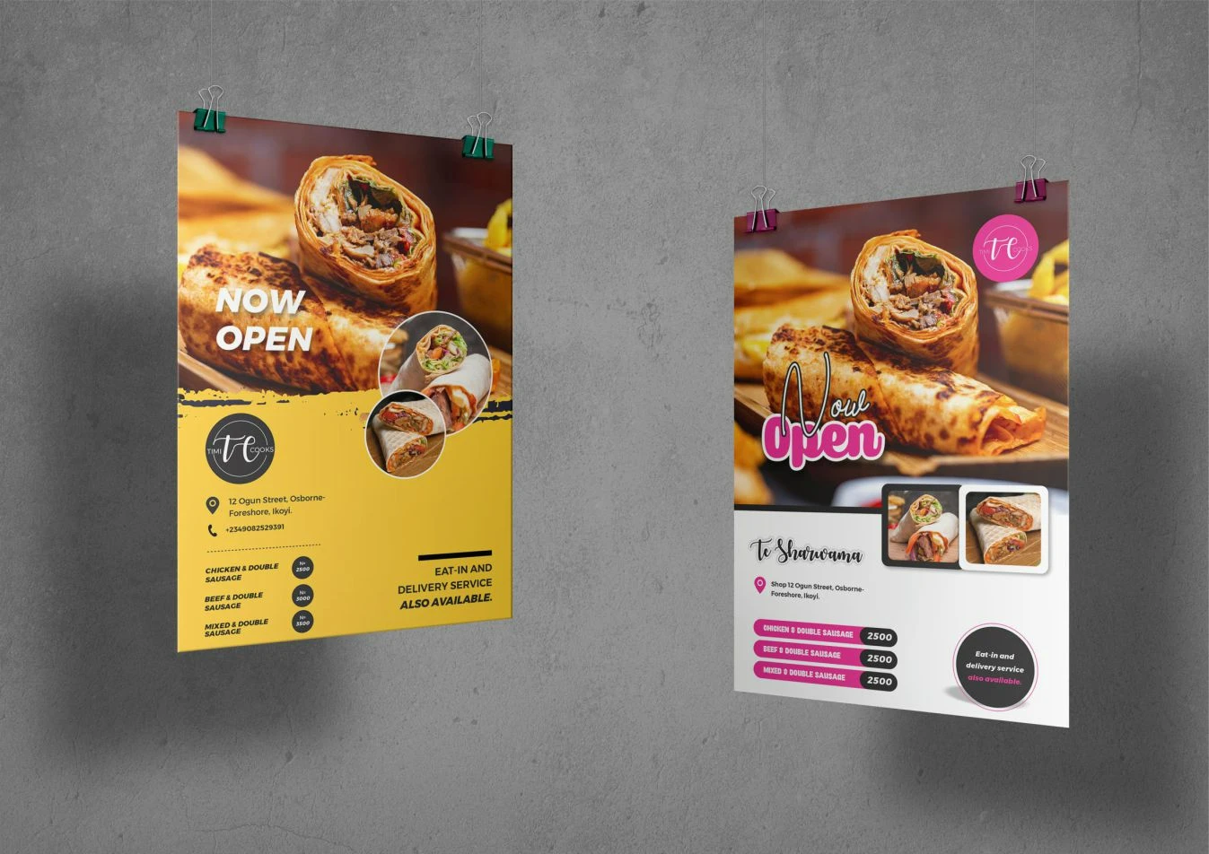 pizza food poster restaurant poster product company business poster best quality poster
                                                        design & printing in lagos, nigeria