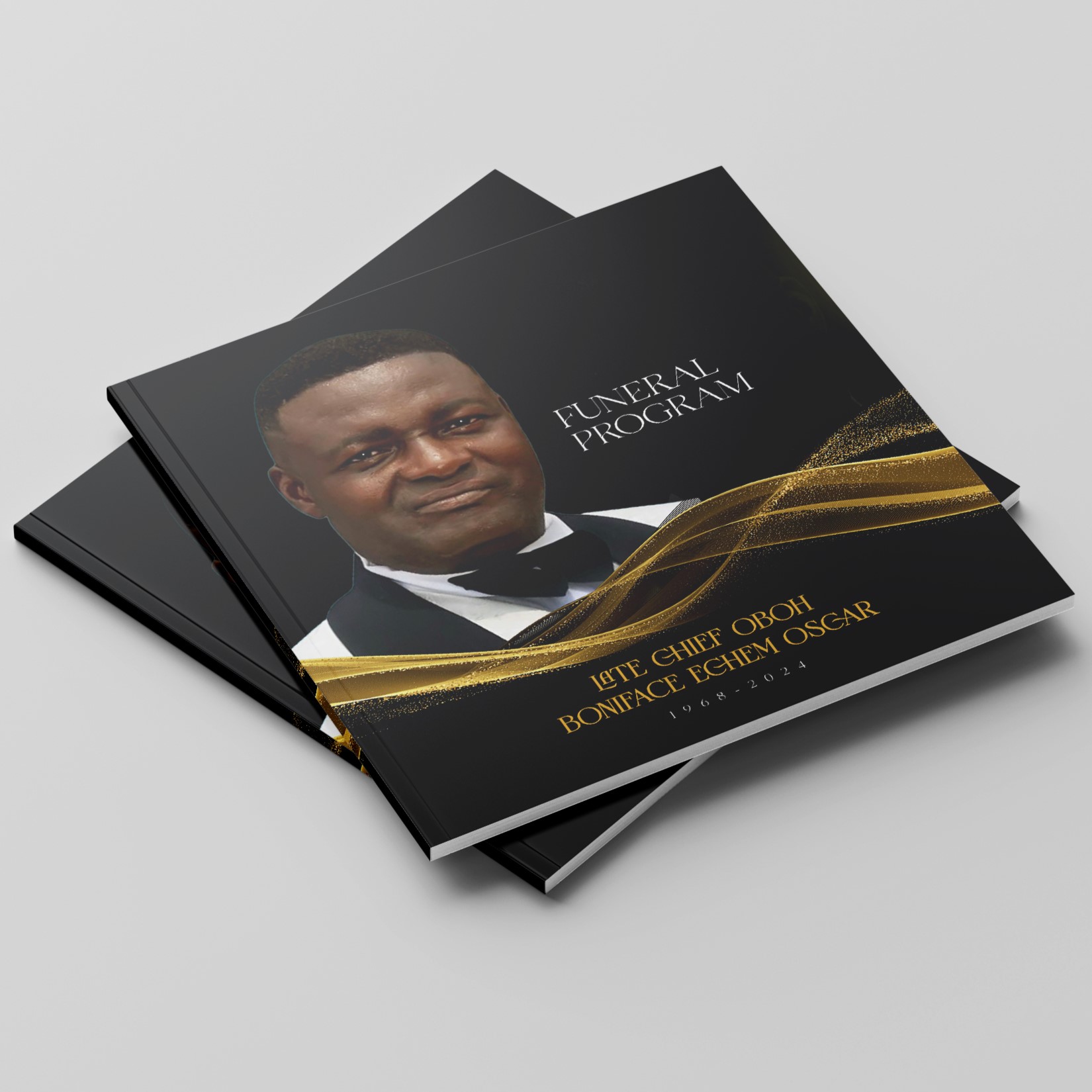 best quality celebration of square funeral brochure burial program pamphlet design and printing in lagos nigeria