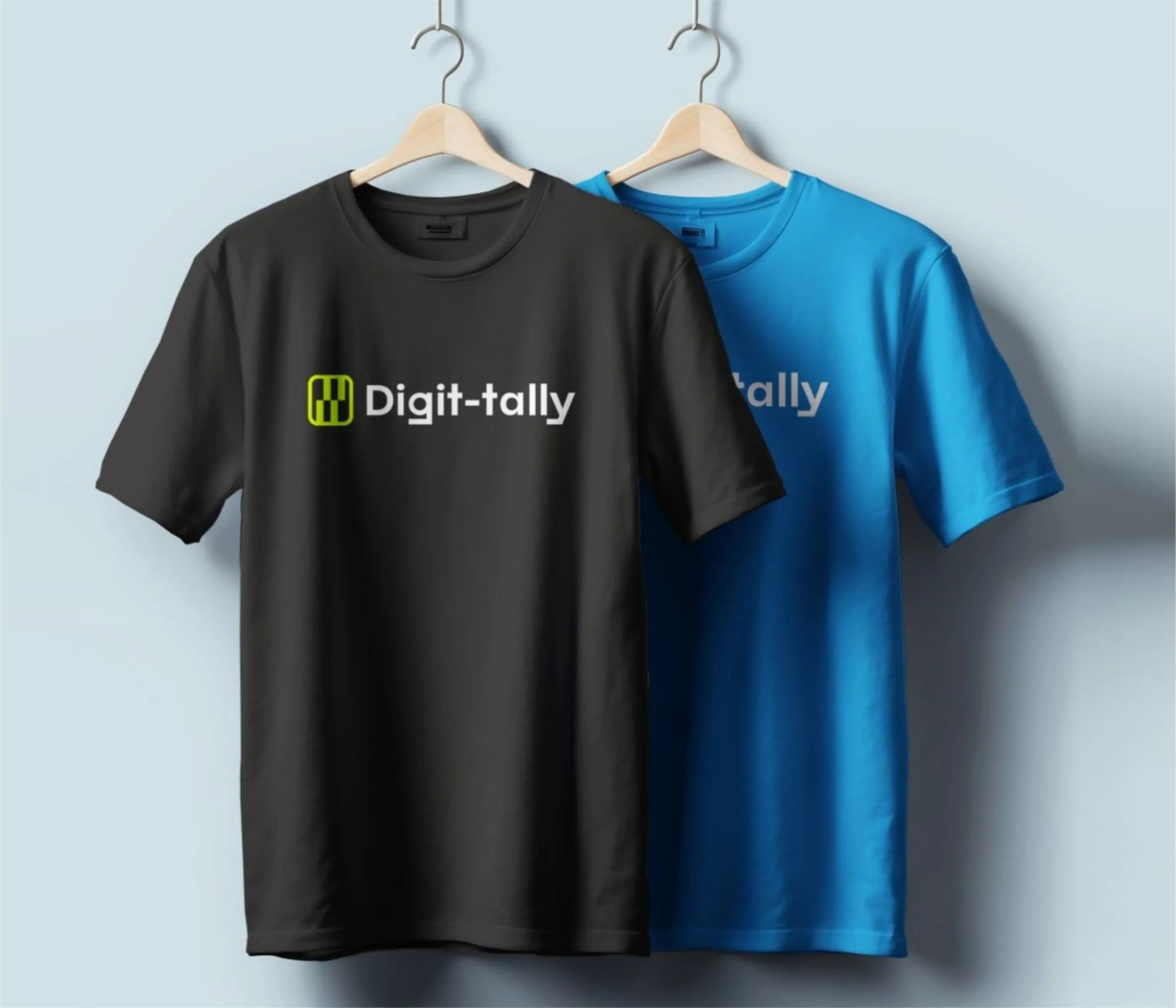 customized black and blue company tshirt design and prints in lagos, Nigeria